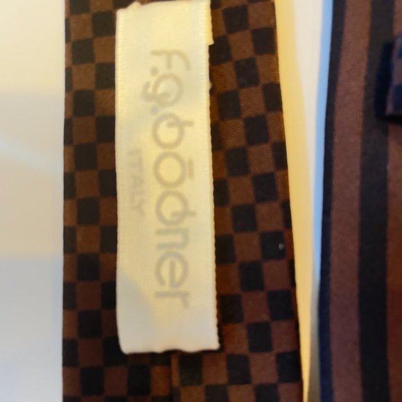 VINTAGE PANCALDI Ties 100% SILK ITALY - Picture 2 of 4